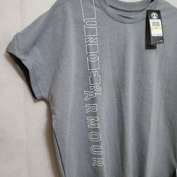 Under Armour Women's Lighter Longer Loose Fit Athleisure Athletic Gym Tee Sh… - Picture 4 of 8